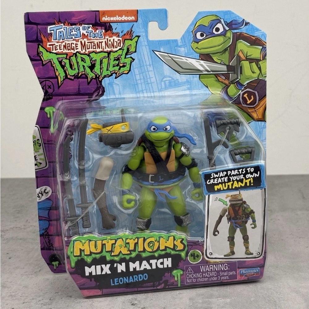 Tales of time Teenage Mutant Ninja Turtles Mutation Mix & Match Leonardo New